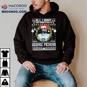 George Pickens All I Want For Christmas Tshirt