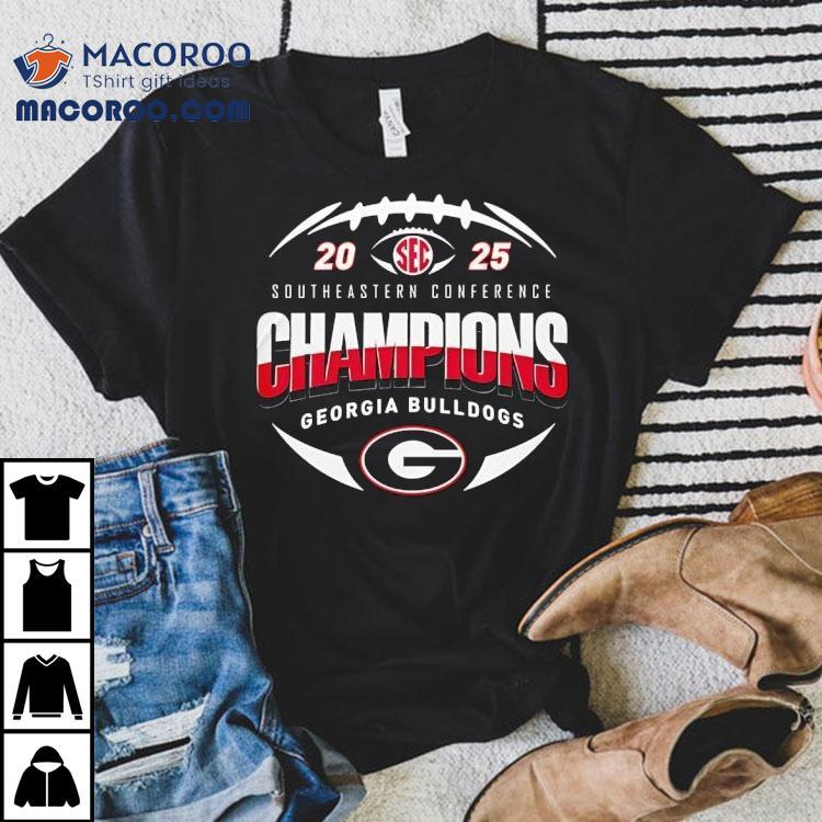 Georgia Bulldogs Southeastern Conference Champions 2025 Shirt Georgia Bulldogs Southeastern Conference Champions 2025 Shirt