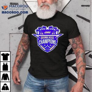 James Madison Dukes Football Orange Bowl Champions Tshirt