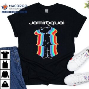 Jamiroquai Rainbow Space Logo Tshirt