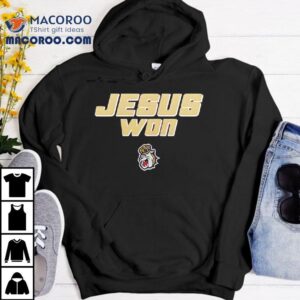 Jesus Won Jmu Dukes Bulldog Logo Tshirt