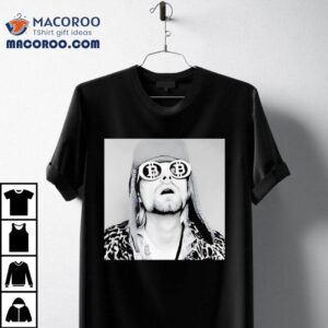 Kurt Cobain Bitcoin Glasses Tshirt