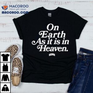 Lecrae On Earth As It Is In Heaven Fear No Tshirt