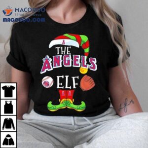Los Angeles Angels Christmas Elf Tshirt