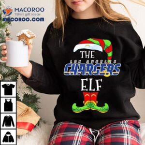 Los Angeles Chargers Christmas Elf Tshirt