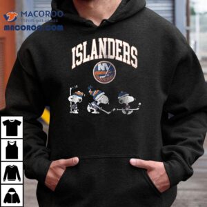 New York Islanders X Peanuts Snoopy Our Barn Hockey Shirt 3 New York Islanders X Peanuts Snoopy Our Barn Hockey Tshirt