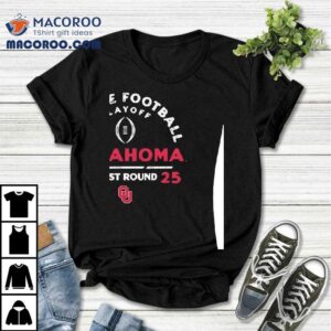 Oklahoma Sooners College Football Playoff First Round Tshirt