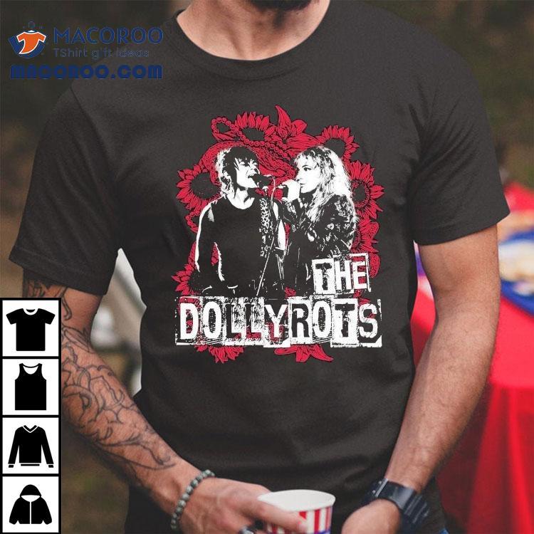 The Dollyrots Live + Loud Flowers Shirt The Dollyrots Live + Loud Flowers Shirt