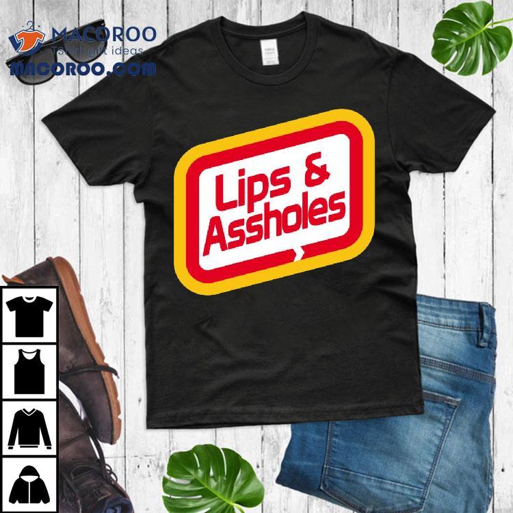 The Great Outdoors Lips & Assholes T-shirt The Great Outdoors Lips & Assholes T-shirt