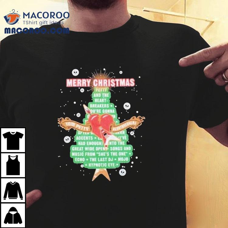 Tom Petty And The Heartbreakers Merry Christmas Shirt Tom Petty And The Heartbreakers Merry Christmas Shirt
