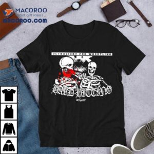 Ultralight Pro Wrestling Hard Hitting Two Skeleton Tshirt