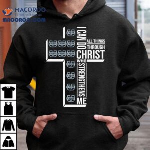 Utah State Aggies I Can Do All Things Through Christ Who Strengthen Me Tshirt