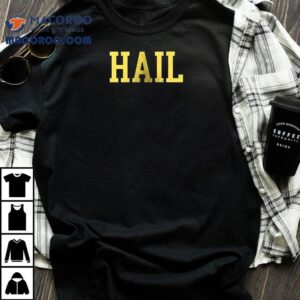 Valiant Michigan Wolverines Football Hail Repea Tshirt