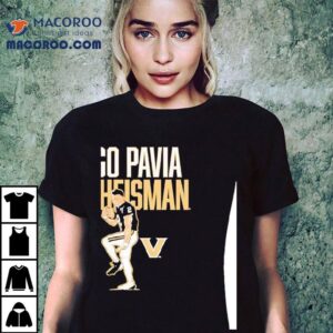 Vanderbilt Commodores Football Diego Pavia For Heisman Pose Tshirt