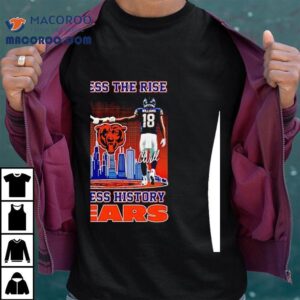 Walter Payton And Caleb Williams Chicago Bears Witness The Ride Witness History Tshirt