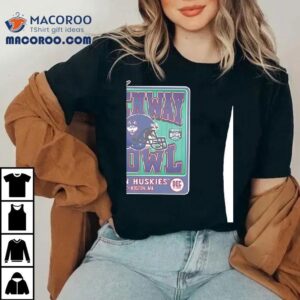 Wasabi Fenway Bowl Uconn Huskies Football Tshirt