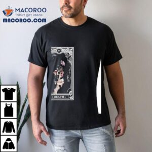 Wednesday Addams Death Tarot Card Xiii Gothic Tshirt