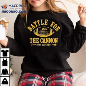 Western Michigan Broncos Football Battle For The Cannon Beat Central Tshirt