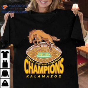 Western Michigan Broncos Kalamazoo Champions Tshirt