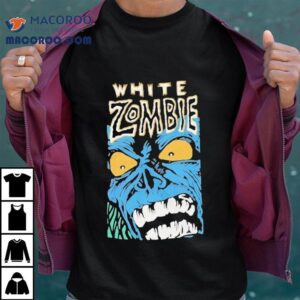 White Zombie Blue Monster Tshirt