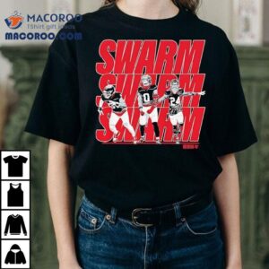 Will Anderson Jr Azeez Al Shaair Derek Stingley Jr Swarm Swarm Swarm Tshirt