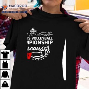 Wisconsin Badgers Ncaa Division I Women S Volleyball Champions Tshirt