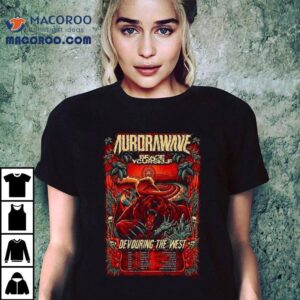 Aurorawave Devouring The West Tour Tshirt