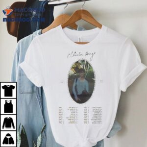 Charlie Burg April Support Tour Tshirt