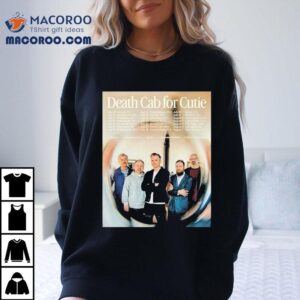 Death Cab For Cutie Summer In North America Tour City Dates Tshirt