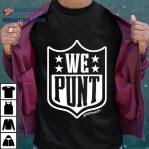 Drew Allen We Punt Nfl Tshirt