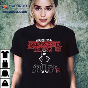 Emily The Strange X Stranger Things Tshirt