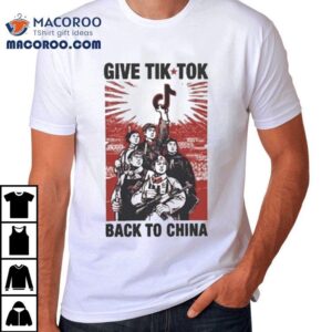 Give Tech Back To China Tshirt
