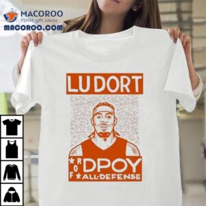 Jalen Williams Wearing Lu Dort For Dpoy All Defense Tshirt