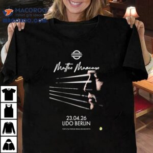 Matteo Mancuso Lido Berlin Apr Tshirt