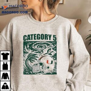 Miami Hurricanes Category Tshirt