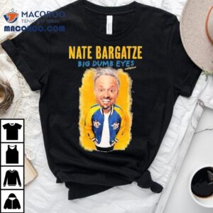 Nate Bargatze Big Dumb Eyes Tour Tshirt