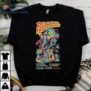 Psychedelic Porn Crumpets Oz Tour Tshirt