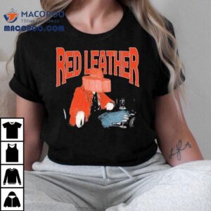 Red Leather Put It All On Red Tour Tshirt
