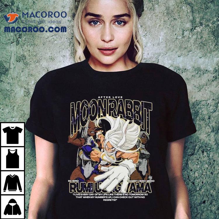 Rumi Usagiyama Moon Rabbit Mirko Shirt Rumi Usagiyama Moon Rabbit Mirko Shirt