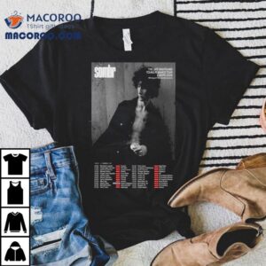 Sombr The Late Nights And Young Romance Europe Tour S Tshirt