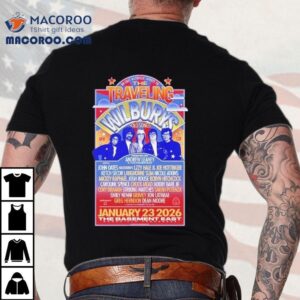 The Traveling Wilburys Nashville Tennessee Event At The Basement East On January Tshirt