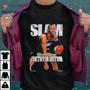 Tyrese Maxey Slam Poetry In Motion Tshirt