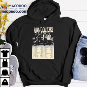 Vandoliers World Tour Dates Tshirt