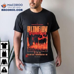 All Time Low Manchester Uk Jan Tshirt