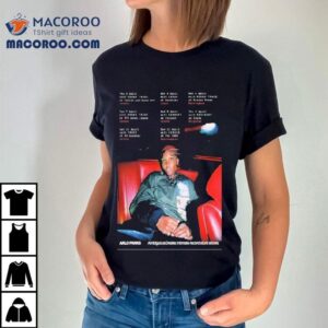 Arlo Parks Tour Dates Tshirt