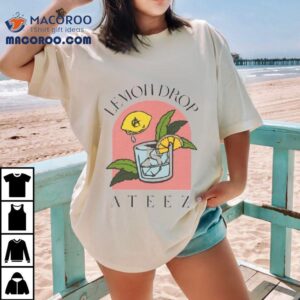 Ateez Lemon Drop Golden Hour Tshirt