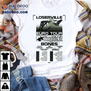 Bones Loserville Euro Tour Limpbizkit Karen Tshirt