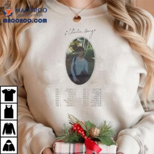 Charlie Burg April Support Tour Tshirt