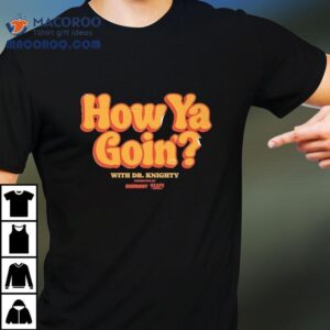 Cosmic Psychos How Ya Goin Logo Tshirt