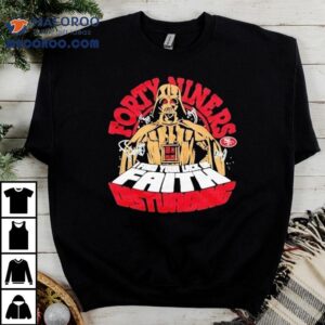 Darth Vader Star Wars X San Francisco Ers Dark Side I Find Your Lack Of Faith Disturbing Tshirt